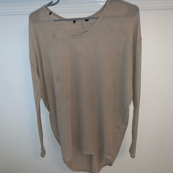 Forever 21 Beige Light Knit Sweater - Picture 2 of 3
